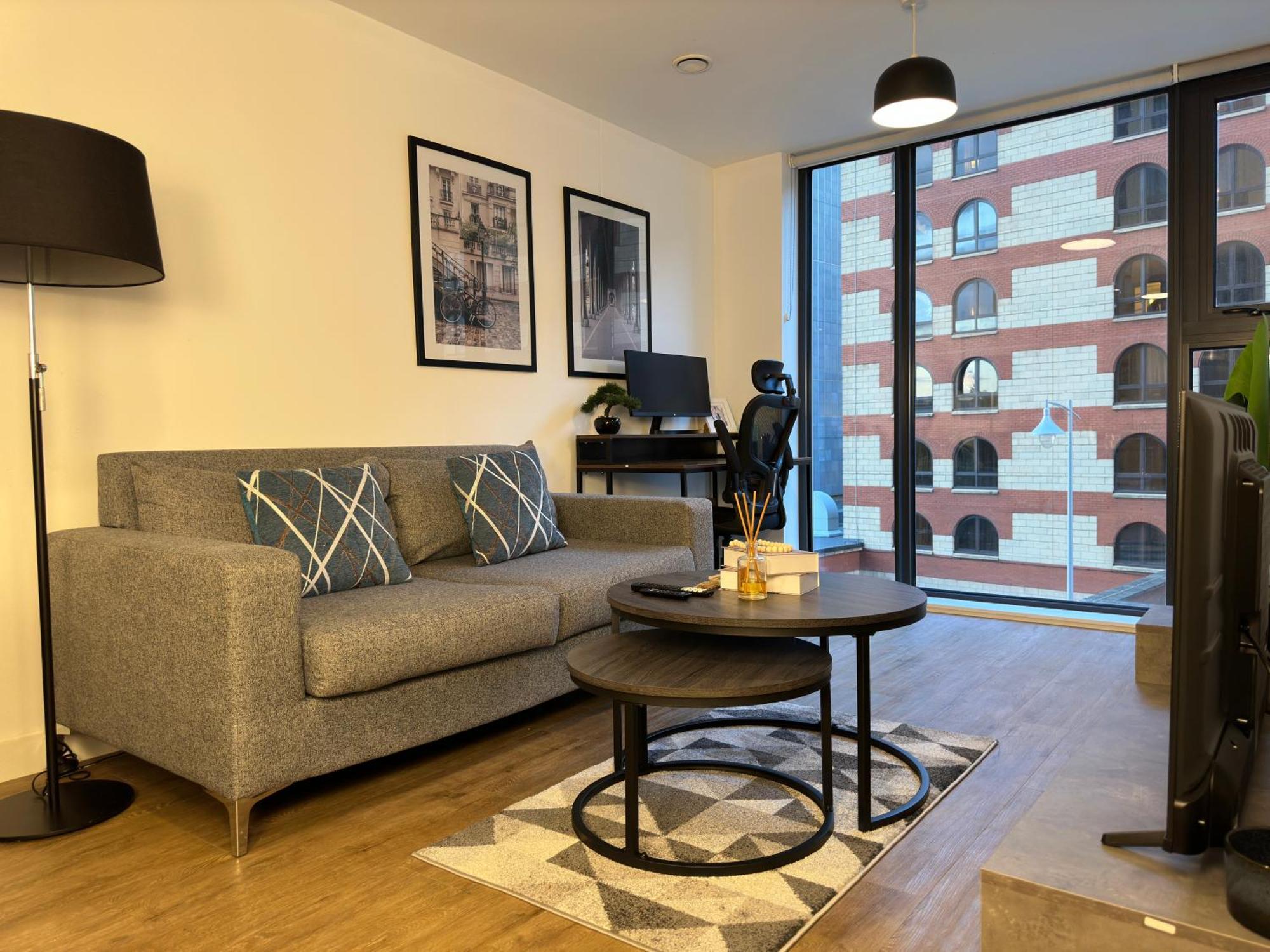 Cozy City Centre Apartment With Free Parking And Free Gym Бирмингем Экстерьер фото