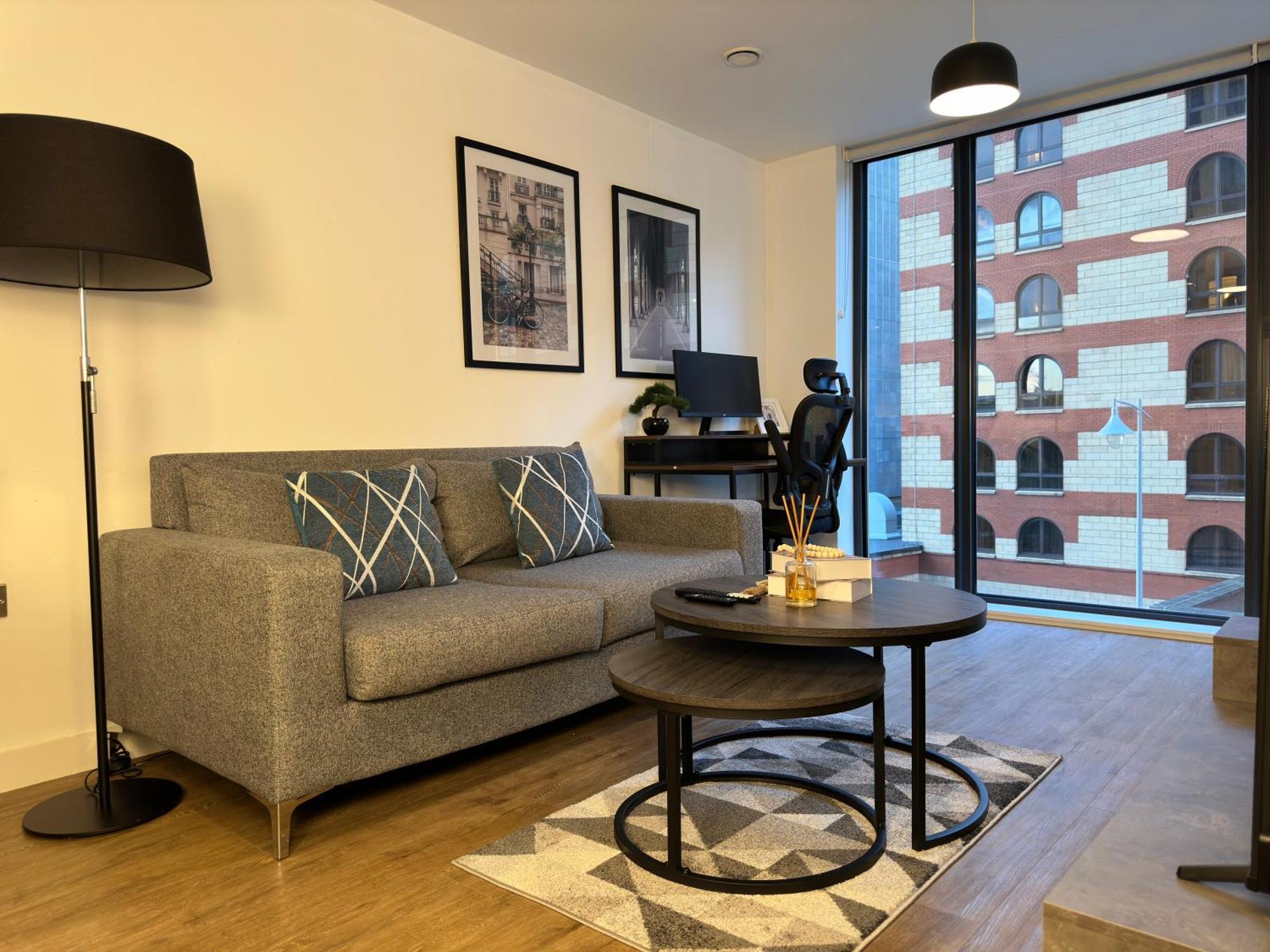 Cozy City Centre Apartment With Free Parking And Free Gym Бирмингем Экстерьер фото