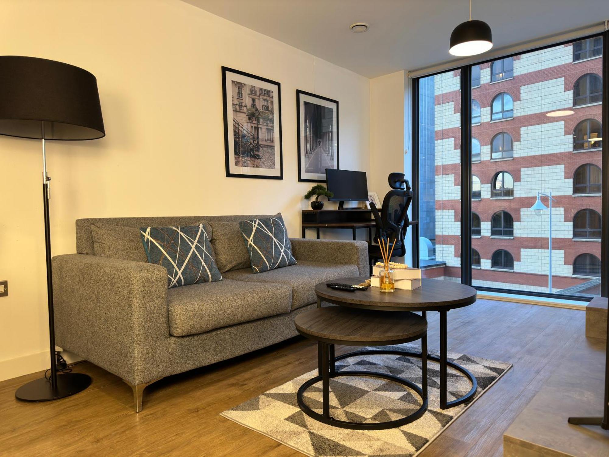 Cozy City Centre Apartment With Free Parking And Free Gym Бирмингем Экстерьер фото