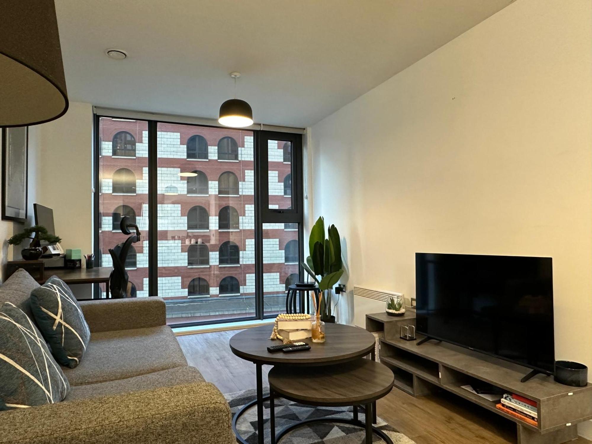 Cozy City Centre Apartment With Free Parking And Free Gym Бирмингем Экстерьер фото